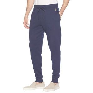 Polo Ralph Lauren brushed jersey Navy joggers Lg